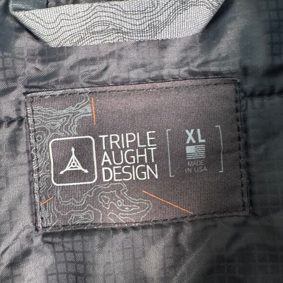Triple Aught Design Syntax Jacket Mens XL Black Quilted Insulated Made In USA - Picture 3 of 16